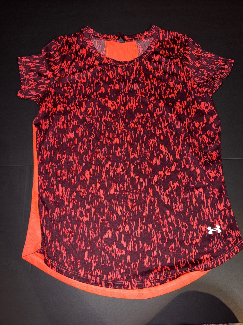 Under Armour Women’s Red and Black Short Sleeve Performance Tee